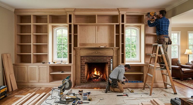 Bookcase Installation in Alexandria, VA
