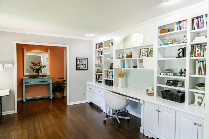 Built In Desk Installation in Fairfax, VA