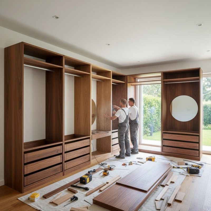 Built In Furniture Construction in Durham, NC