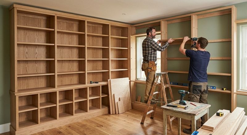 Built In Storage Installation in Annapolis, MD