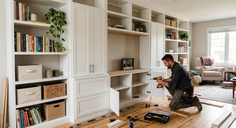 Built In Storage Installation in Raleigh, NC