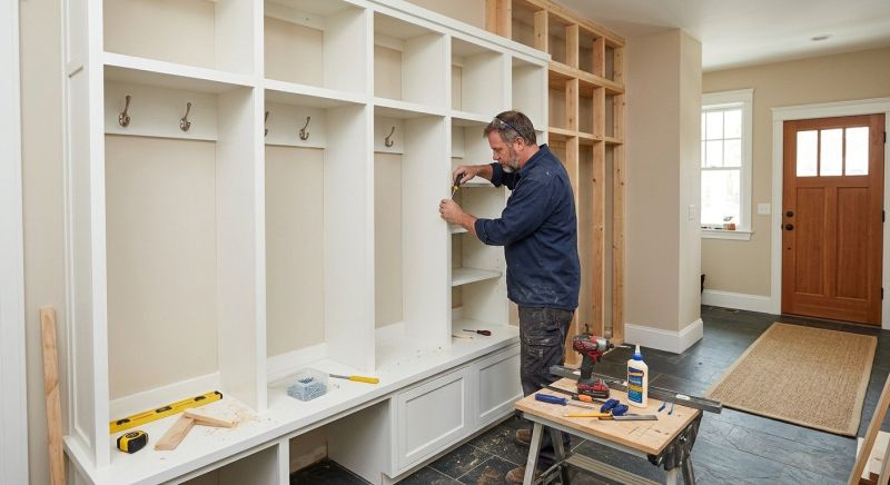 Builtin Cabinets Installation in Durham, NC